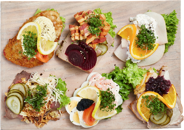 Luksus smørrebrød