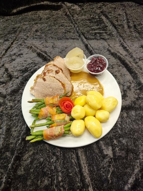 Kalvesteg stegt som vildt